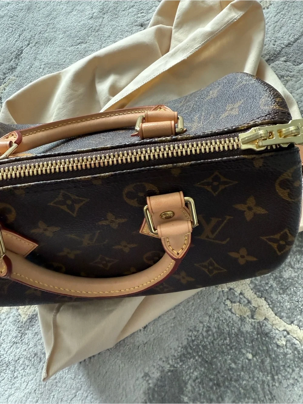 Louis Vuitton Monogram Speedy Bandoulière 25